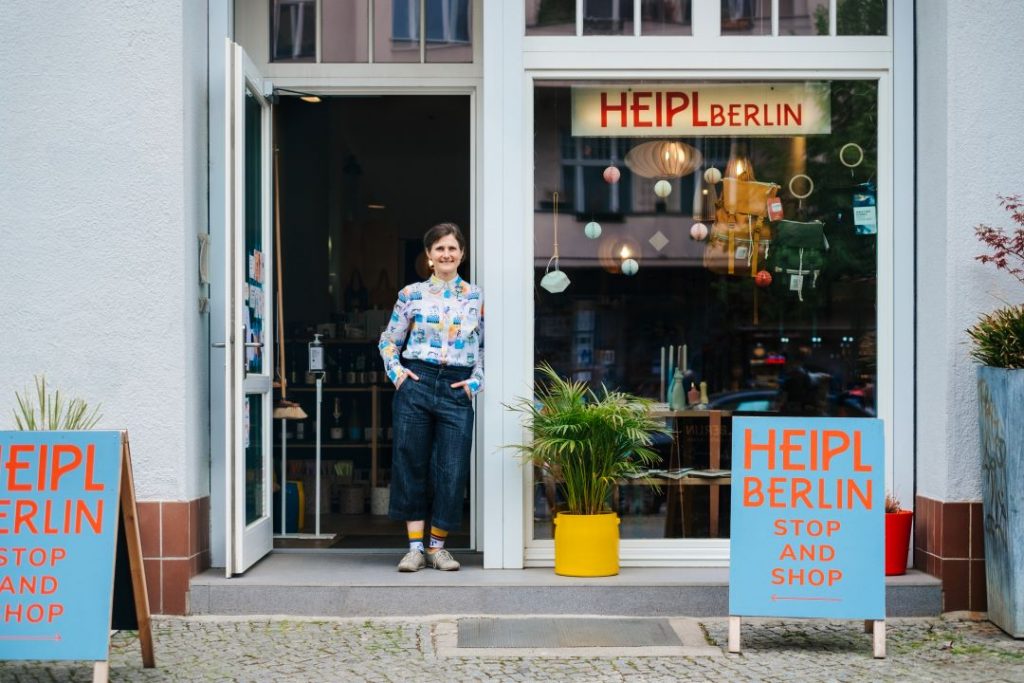 A resilient concept store, Heipl Berlin