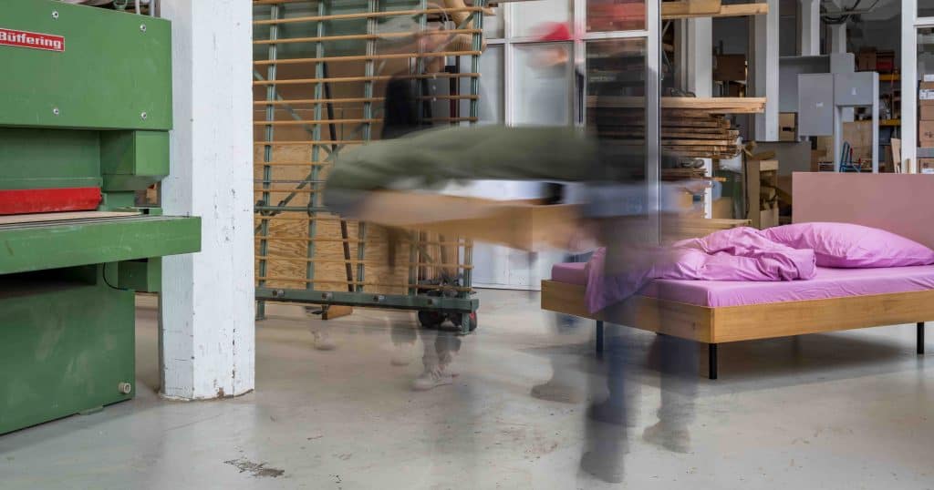 Showroom und Werkstatt